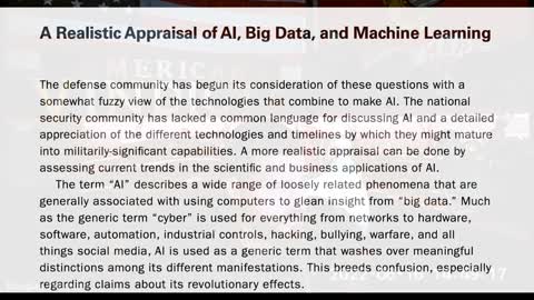 Ep 140 Artificial Intelligence on the Battle Field