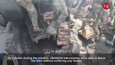 "Hurry up, drone is approaching" - Ukrainian fighters under drone fire in Avdiivka