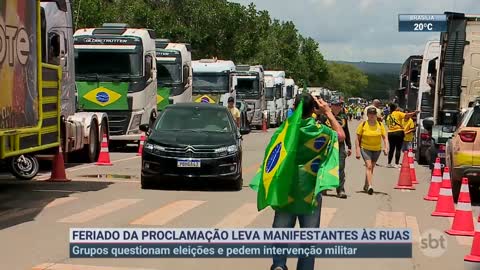 Manifestantes foram às ruas em pelo menos 15 capitais | SBT Brasil