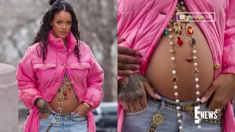 Rihanna Shares FIRST LOOK at Her and A$AP Rocky's Baby Boy _ E! News