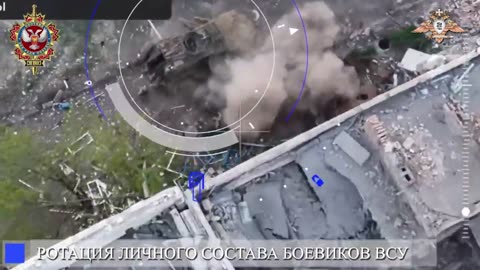Russian drone catches a Ukrainian rotation attempt│WarMonitor