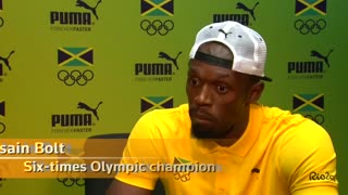 Usain Bolt chasing 200m world record in last Olympics