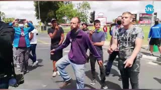 Residents, EFF members clash outside Brackenfell High School