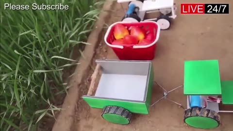 Top the most creative diy tractor plough machine science project of sano creator