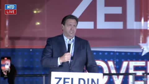 Gov. Ron DeSantis supports Lee Zeldin