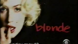 April 12, 2001- Promo for 'Blonde', Marilyn Monroe TV Movie