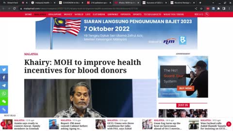 Malaysian Medical News Headlines 03.10.22