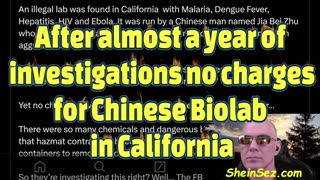 After almost a year of investigations no charges for Chinese Biolab in California-SheinSez 418