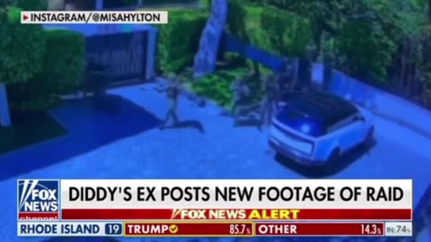 Diddy’s ex posts footage of raid