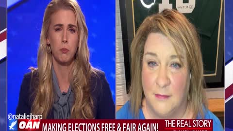 The Real Story - OAN Securing Our Elections with Rep. Janel Brandtjen