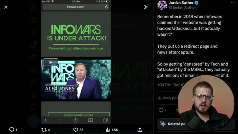 Alex Jones Gets RAIDED... So He Says (Publicity Stunt-)