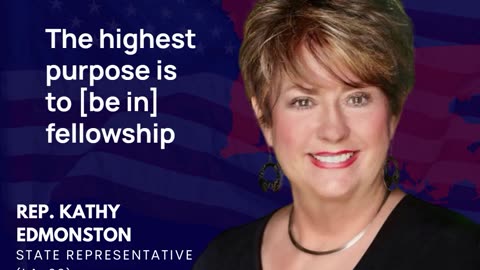 Rep. Kathy Edmonston's Message on Surrender and Purpose