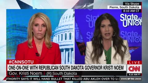 South Dakota Gov. Kristi Noem: "What's incredible is that nobody is talking about the pervert, horrible and deranged individual that raped a 10-year-old"