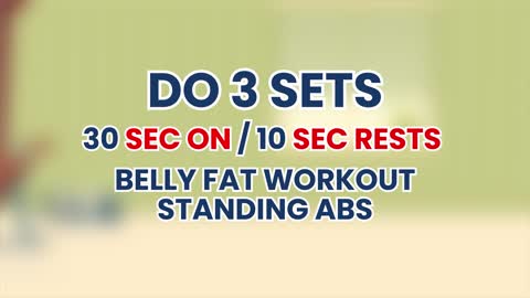 8 Best Standing Exercises (no jumping) Belly Fat Workout To Lose Weight Fast At Home
