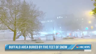 Historic Snowstorm Wallops Buffalo Area With More To Come