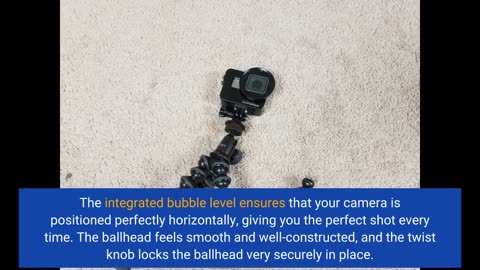 JOBY JB01503-BWW GorillaPod 1K Kit(flexibles Kompaktstativ mit Kugelkopf für größere Kompaktkameras)