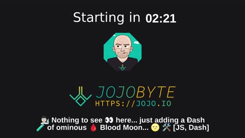 👨🏻‍🔬 Nothing to see 👀 here... just adding a Ðash 🧪 of ominous 🩸 Blood Moon... 🌝 🛠 [JS, Dash]