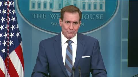 John Kirby: "The White House supports the right of peaceful protest."