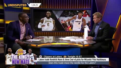 Lakers trade Kendrick Nunn to Wizards in exchange for Rui Hachimura | NBA | UNDISPUTED