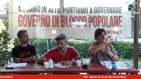 Intervento di Manuela Maj "far valere la forza della classe operaia!"