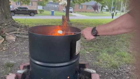 Burn Barrel DIY Explosion!!