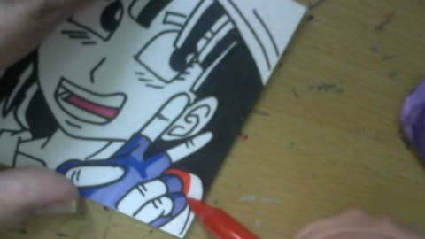 Pan from dragon ball GT ACEO CARD