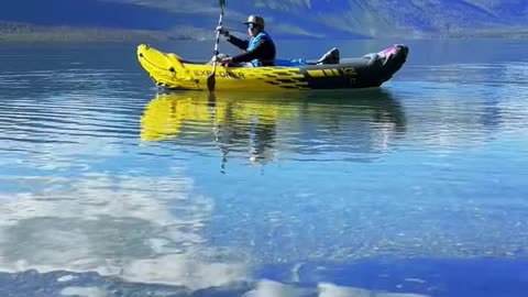 POV: you bring your inflatable kayak to the prettiest national park in the lower 48