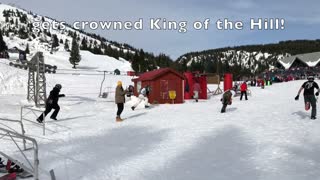 Snowboarders race to be crowned King of the Hill