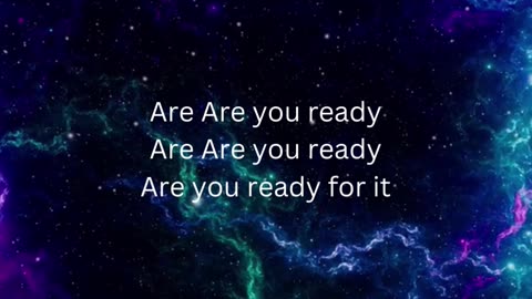 Sara Jilani - Ready (Lyric Video: Galaxy Version) #shorts