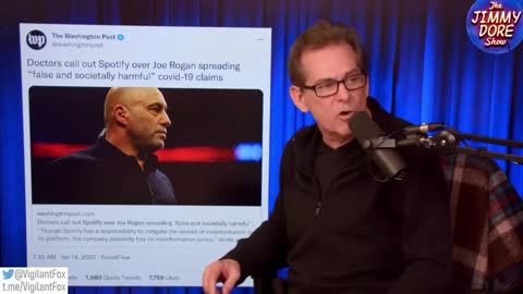 Jimmy Dore Warns America , "First They Came For Alex Jones..."