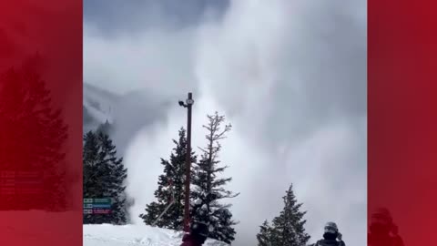 Sundance Resort natural avalanche