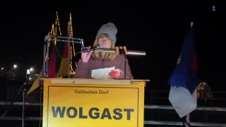 Wolgast - Redebeitrag von Anja aus Rostock 29-11-2022