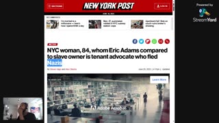 Mayor Eric Adams Goes on Racist Rant When Asked About High Rent In NYC!