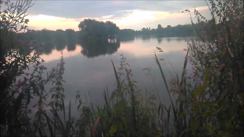 Sunset over the Lake