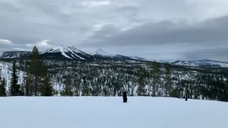 Look at Mount Washington – Potato Hill Sno-Park – Central Oregon – 4K