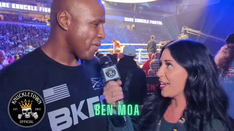 Ben Moa's Epic KO Victory at BKFC 56 | Bare Knuckle Post-Fight Interview