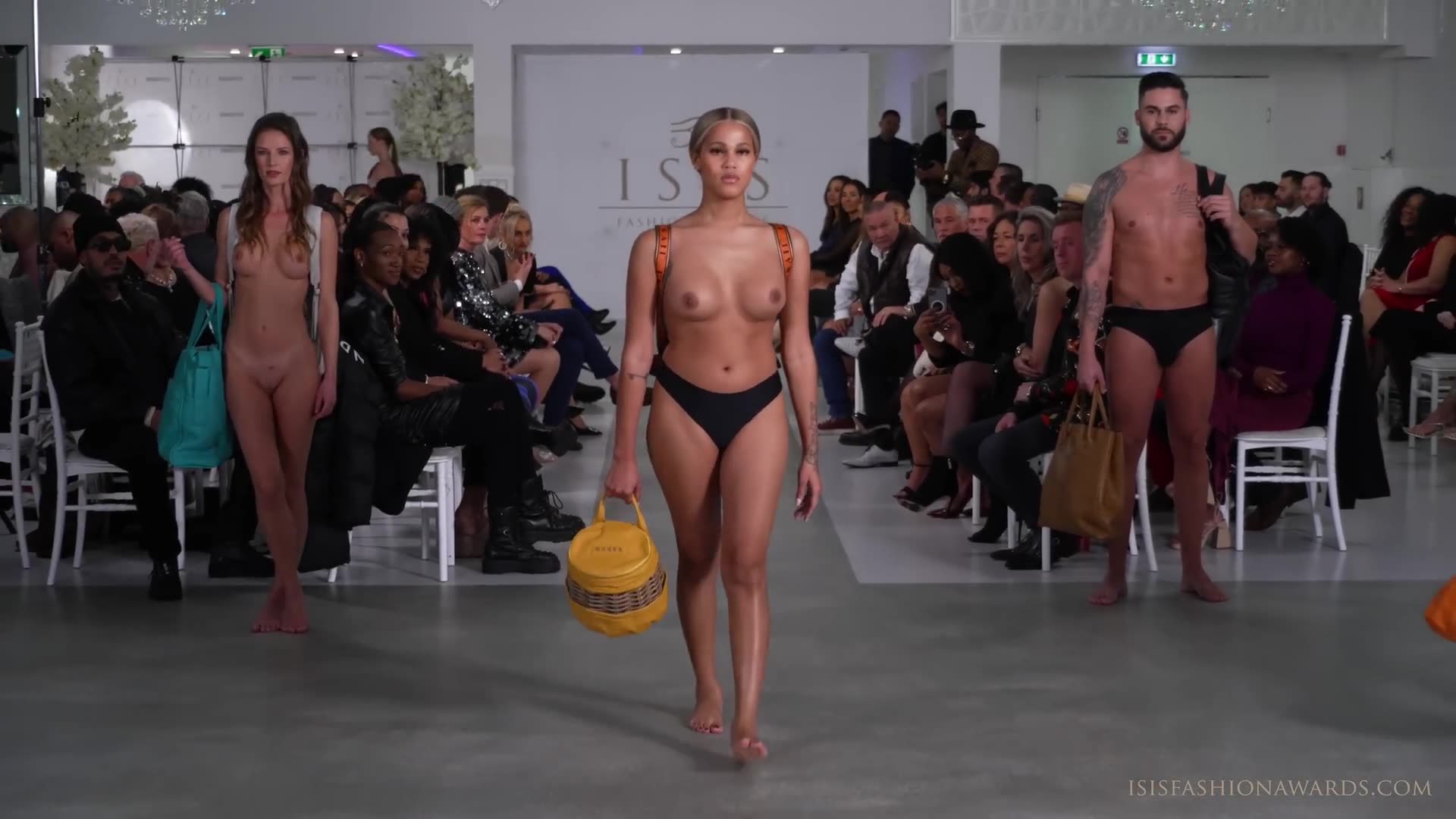 Isis Fashion Awards 2023 - Part 3 (Nude Accessory Runway Catwalk Show) The  New Tribe-(1080p)