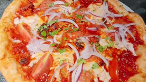 pizza in Korean restaurant 1