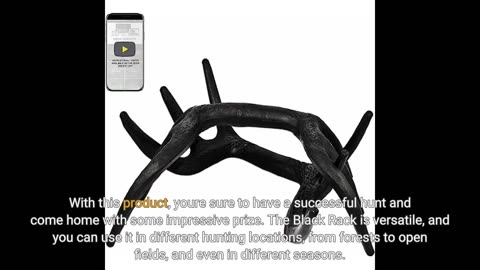 Customer Feedback: Illusion Systems Black Rack - Rattling Deer Antlers with Instructional Video...