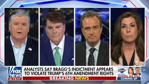 Sean Hannity: "Bragg violated Trump's 6th Amendment rights..."