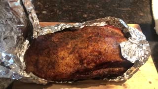 Ep 56 Texas Style Smoked Brisket! Can Ham pull it off?