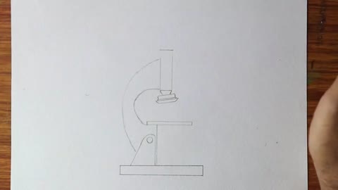 Easy Compound of Microscope Drawing Instructions | How to design a schematic of a microscope