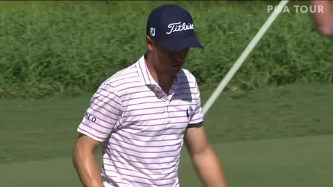 Justin Thomas spins it back perfectly at Sentry