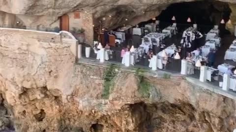 Best Place For Dinner ( Hotel Grotta Palazzese in puglia, Italy)