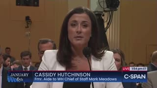 Released Transcript Proves Cassidy Hutchinson Lied: Trump Never Lunged For Steering Wheel On Jan. 6