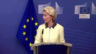 Von der Leyen says wants to end dependency on Russian gas