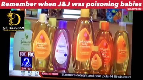 J&J's toxic baby shampoo was no accident. They knew exactly what they were doing.