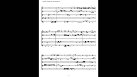 J.S. Bach - Well-Tempered Clavier: Part 1 - Fugue 16 (Clarinet Quintet)