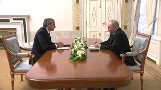 Putin meets with IAEA director