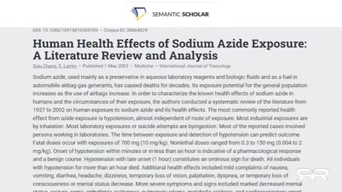 Info Wars Presents. COVID self-test kit poses a FATAL Sodium Aside health risk.